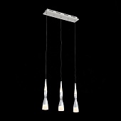 Светильник подвесной ST-Luce Хром/Хром, Белый LED 3*7W 3000K SL405.103.03