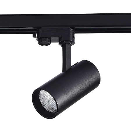 Св-к трек. Черный LED 1*20W 4000K 1 600Lm Ra>90 38° IP20 L150xW70xH202 165-265V ST661.446.20 - фото
