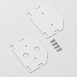 Slim Magnetic Заглушки для шинопровода в натяжной потолок 85204/00 белый 2 шт. 85206/00 Elektrostandard - фото