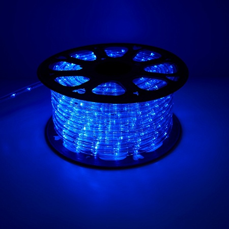 Дюралайт светодиодный Feron LED-R2W 2-х жильный, RGB 1,44Вт/м 24LED/м 50м 230V - фото