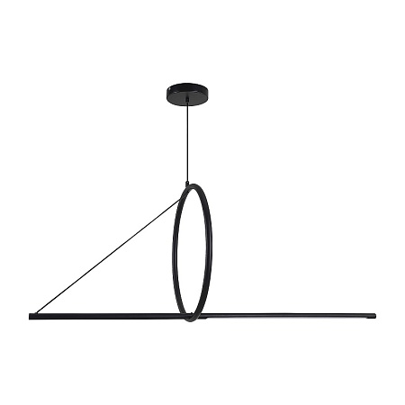 Подвесной Светильник Suspension Cercle Et Trait – Graphite Satine L120 Imperiumloft 144225-22 - фото