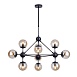 Люстра на штанге Arte Lamp BOLLA A1664SP-10BK - фото