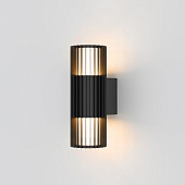 Уличный настенный светильник Entero (35189/W) 3000K черный 35189/W черный Elektrostandard