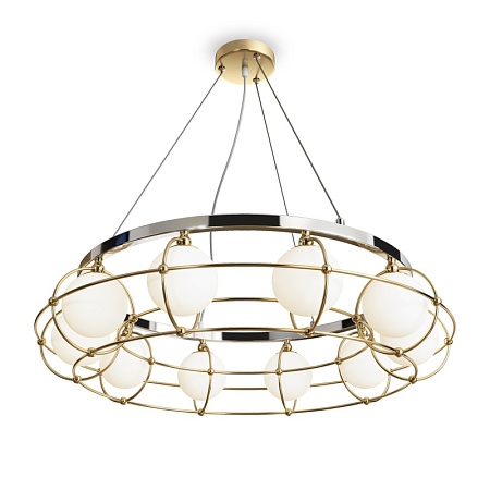 Подвесной светильник Maytoni Carcass MOD312PL-10GCH - фото