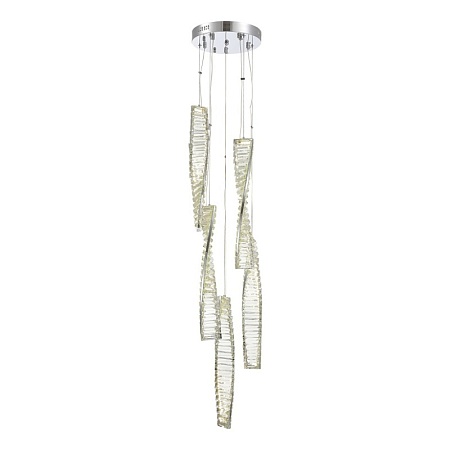 Светильник подвесной ST-Luce Хром/Прозрачный LED 1*55W 4000K SL6205.103.05 - фото