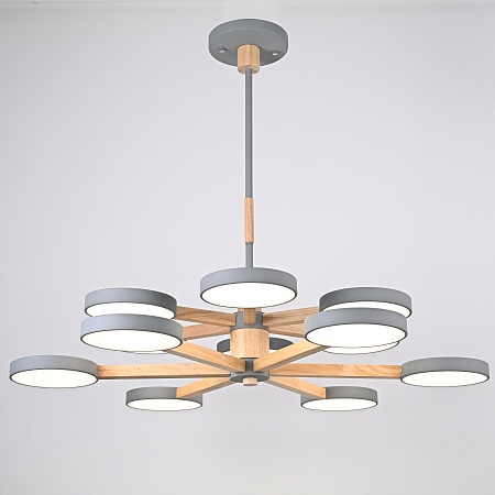 Подвесная Люстра Turna Dbl L12 Gray Imperiumloft 229089-26 - фото
