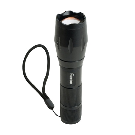 Фонарь ручной Feron TH2400 с аккумулятором USB ZOOM - фото