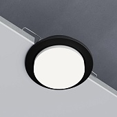 Светильник встраиваемый Circu GX53 черный 1035 GX53 WH Elektrostandard