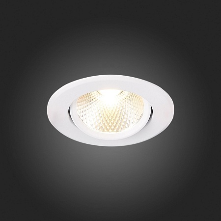 Св-к встр. Белый LED 1*8W 4000K 640Lm Ra80 36° IP20 D86xH50 220-240V ST211.548.08.36 - фото