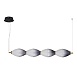 Светильник подвесной ST-Luce Черный/Белый, Дымчатый LED 1*28W 3000K SL6130.403.24 - фото