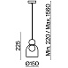 Подвесной светильник Freya Focus FR5220PL-01CH2 - фото
