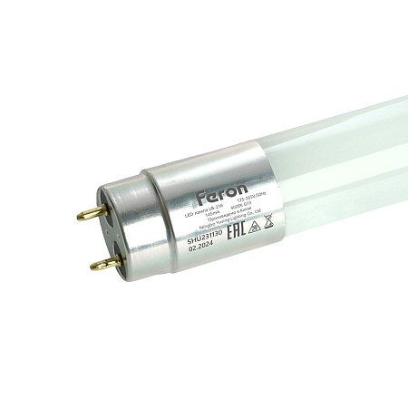 Лампа светодиодная Feron LB-216 G13 48W 175-265V 4000K 1,2м - фото