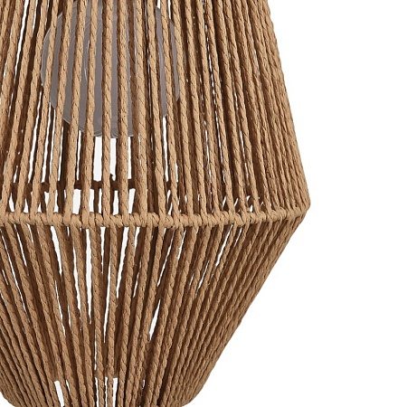 Светильник подвесной бежевый/черный E27 1*40W SLE6025-613-01 - фото