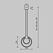 Подвесной светильник Maytoni Link MOD357PL-L14BS3K - фото
