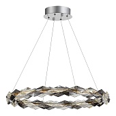 Люстра подвесная ST-Luce Хром/Прозрачно-Дымчатый LED 1*30W 3000K SL6009.103.01