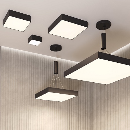 Потолочный светильник Technical Zon C032CL-90W4K-SQ-B - фото