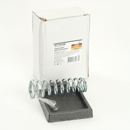 Подставка  для паяльника, спираль STEKKER APL4 - фото