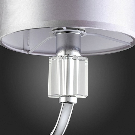 Светильник настенный Хром/Светло-серый E14 1*40W SLE107201-01 - фото