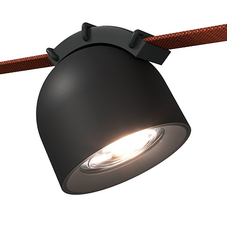 Св-к трек. Черный LED 1*12W 3000K 815Lm Ra90 60 IP20 D100xH107 48V ST451.436.12.1 - фото