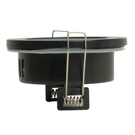 Светильник встраиваемый Feron DL544 потолочный GX53 черный IP44 - фото