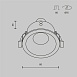 Встраиваемый светильник Technical DL032-2-01W-1(N) - фото