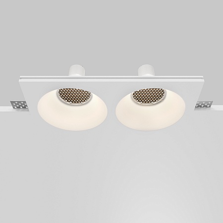Встраиваемый светильник Technical DL129-GU10-02-W - фото