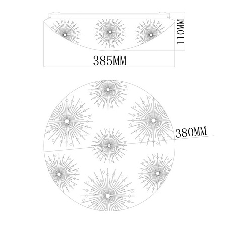 Светильник de markt омега DeMarkt  325014501 - фото