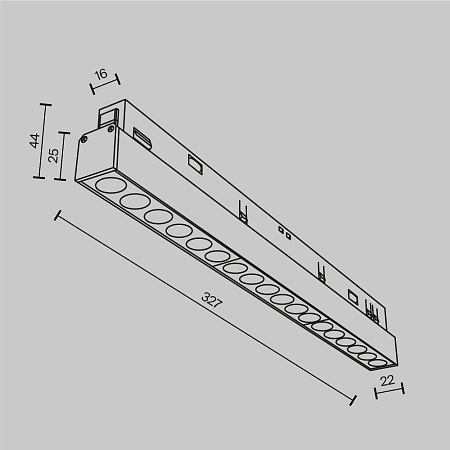 Трековый светильник Technical TR031-4-18WTW-M-DSZ-W - фото