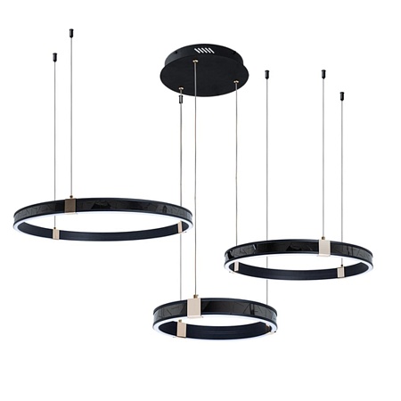 Подвесная люстра Arte Lamp SHINE A2222SP-3BK - фото