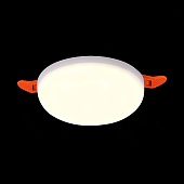 Св-к встр. Белый LED 1*8W 3000K 690Lm Ra80 180° IP44 D90xH20 85-265V ST700.538.08