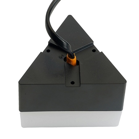 Светильник светодиодный Feron AL4023 IP20 3W 6500К, пластик, черный 70*70*55мм - фото