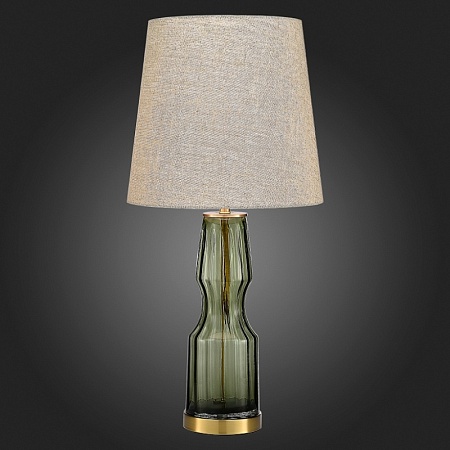 Прикроватная лампа ST-Luce Оливковый, Латунь/Серый E27 1*40W SL1005.904.01 - фото