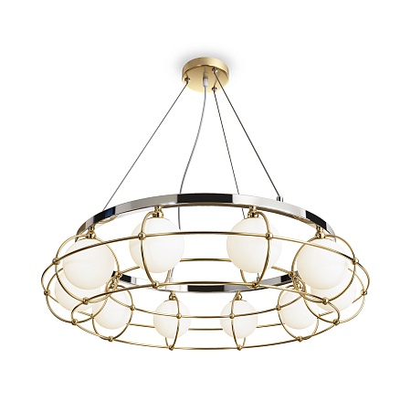 Подвесной светильник Maytoni Carcass MOD312PL-10GCH - фото