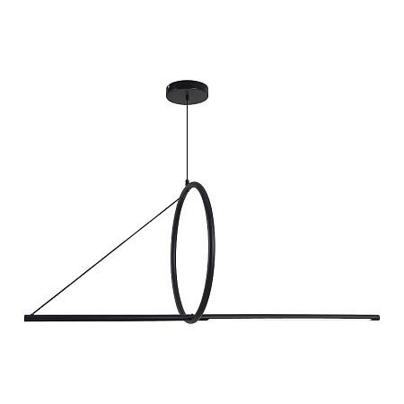 Подвесной Светильник Suspension Cercle Et Trait – Graphite Satine L120 Imperiumloft 144225-22 - фото