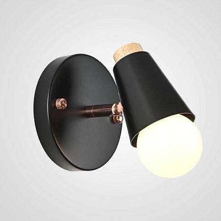 Настенный Светильник Rotary Wall Черный Imperiumloft 185370-26 - фото
