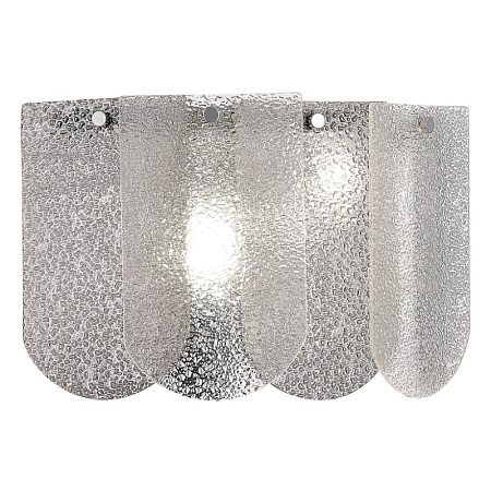 Светильник настенный Хром/Прозрачно-Дымчатый E14 2*40W SLE1125-101-02 - фото