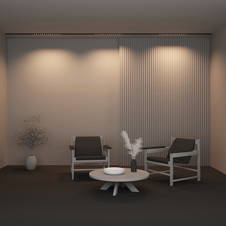 Трековая система Technical накладная низковольтная (48 Вольт) чёрная 300x300 TS-R-300-TR174-1-24WTW-M-B