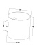 Настенный светильник (бра) Technical Rond C066WL-01MG - фото