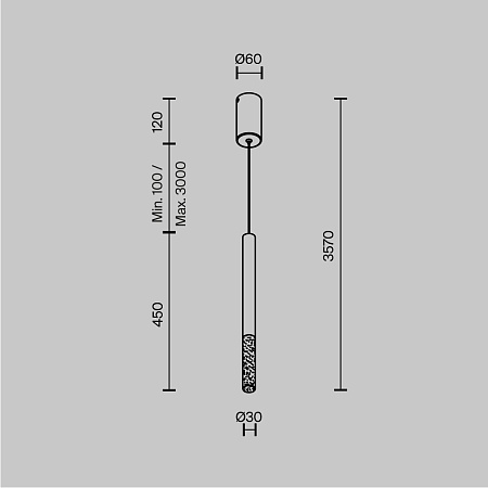 Подвесной светильник Maytoni Pro Shade MOD157PL-L6WK - фото