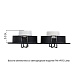 Точечный встраиваемый светильник Arte Lamp TARF A2168PL-2BK - фото