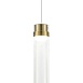 Светильник подвесной ST-Luce Латунь/Прозрачный LED 1*12W 4000K SL6236.303.01 - фото