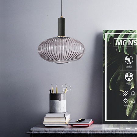 Подвесной Светильник Ferm Living Chinese Lantern A Brass / Green Imperiumloft 101692-26 - фото