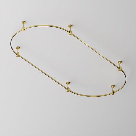 Шинопровод полукруг 800 мм Technical TRX154-SR-D800-BS - фото