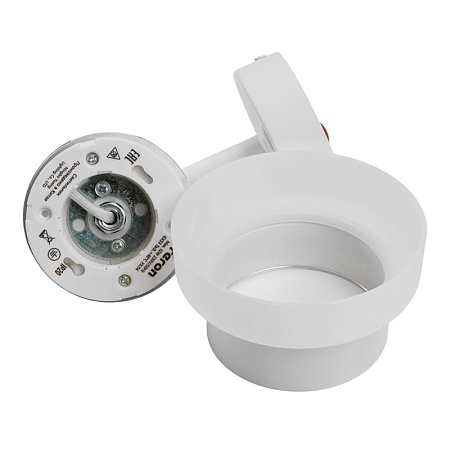 Светильник настенный Feron HL4600  OPAL 12W, 230V, GX53, белый - фото