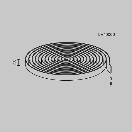 Токопроводящая текстильная лента TRX130-1.10LG - фото