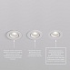 DK3061-WBR Встраиваемый светильник, IP 20, 10 Вт, GU5.3, LED, белый/бронзовый, пластик - фото