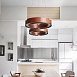 Подвесной Кольцевой Светильник Range 1 D70 Red Wood Imperiumloft 195536-26 - фото