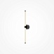 Настенный светильник (бра) Maytoni Axis MOD106WL-L16B3K - фото