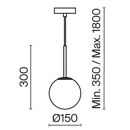 Подвесной светильник Maytoni MOD321PL-01W - фото