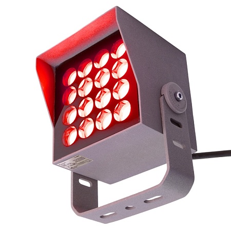 Светодиодный светильник ландшафтно-архитектурный Feron LL-897  AC220-240 25W красный IP66 квадрат - фото